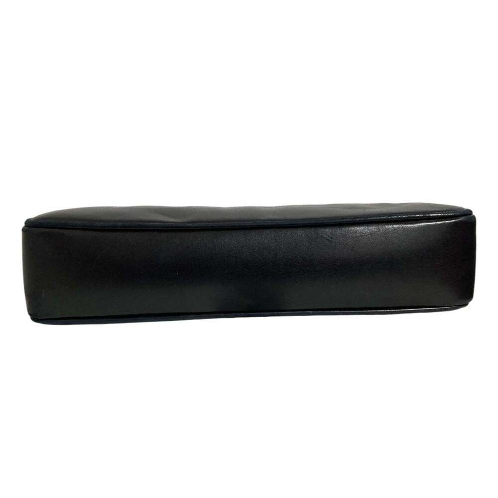 CHANEL Black Lambskin Leather Shoulder Bag - Picture 5 of 16